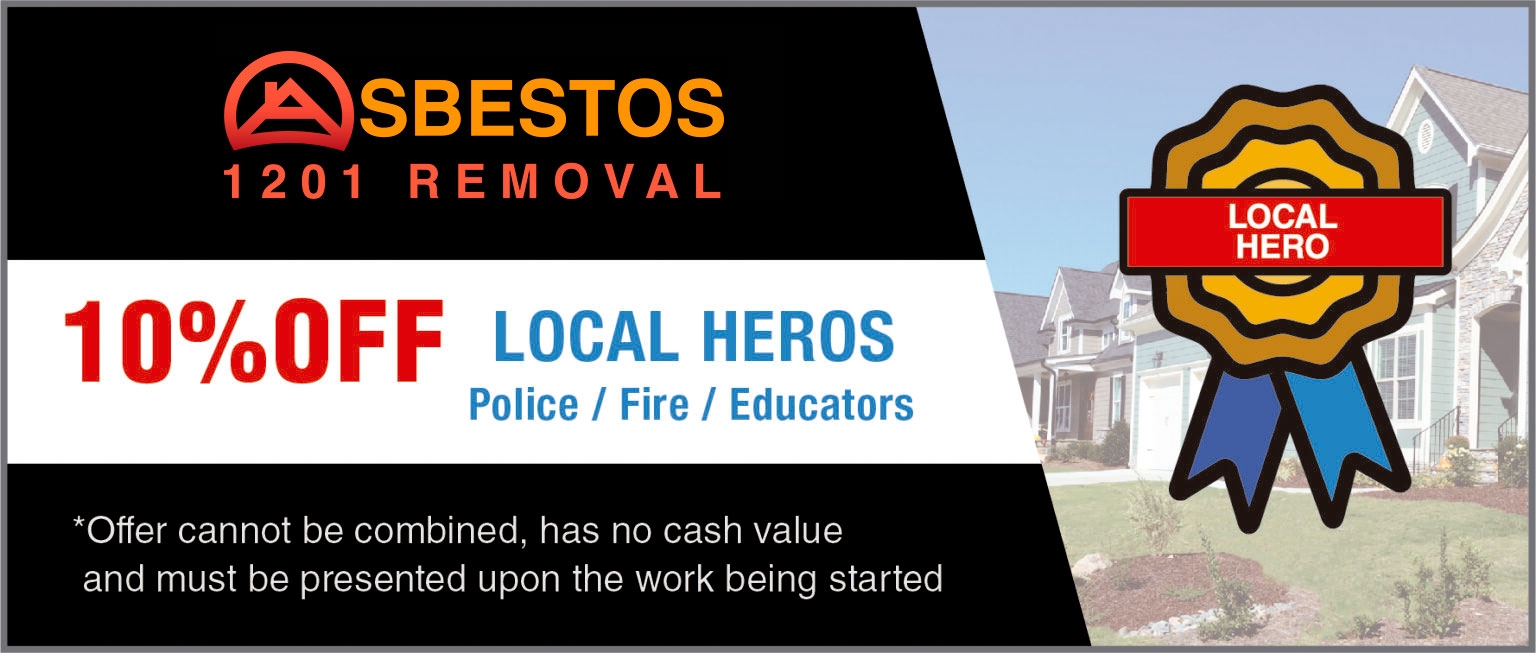 Promo coupon asbestos 1201 removal denver metropolitan area local heroes